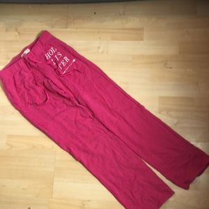 Matching pink Hollister sweat set